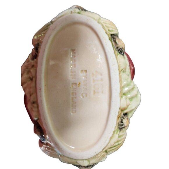 Vintage Sylvac Sea Shell Ceramic Dish #4161 Made in England EUC - Picture 3 of 4